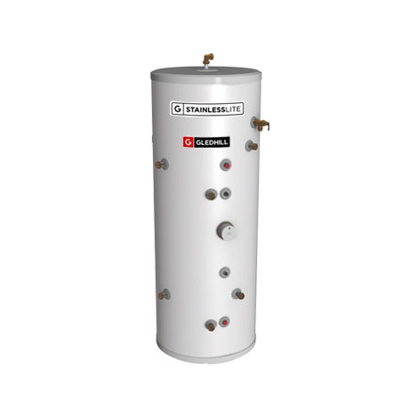 Gledhill 180 Litre Stainless Lite Plus Solar Direct Open Vented Cylinder