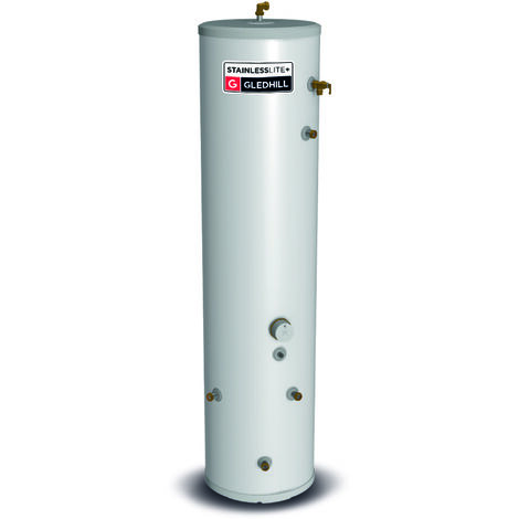 Gledhill Stainless Lite Plus Heat Pump Slimline Unvented Cylinder 180 Litre