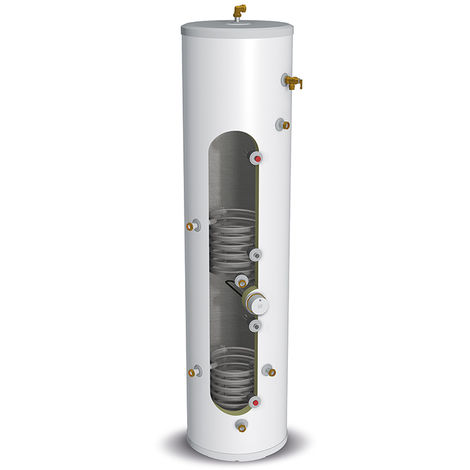 Gledhill Litre Stainless Lite Plus Slimline Indirect Unvented Cylinder