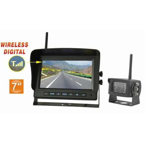 Kit Wireless Videoretro Per Trattori Con Monitor Lcd Tft