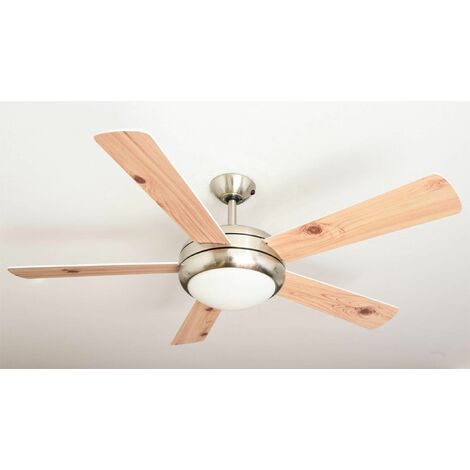 Ventilateur De Plafond Ursa BN Blanc Pin