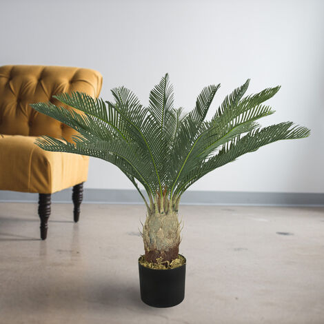 Palmier Foug Re Cycas Plante Artificielle Artificiel Cm Decovego