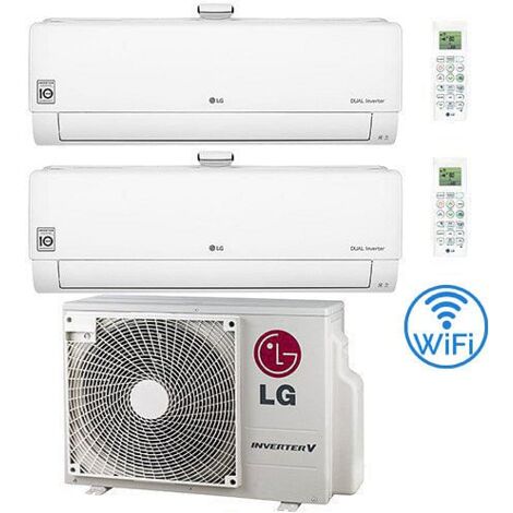 Climatizzatore Condizionatore LG Atmosfera R32 Dual Split Dual Inverter