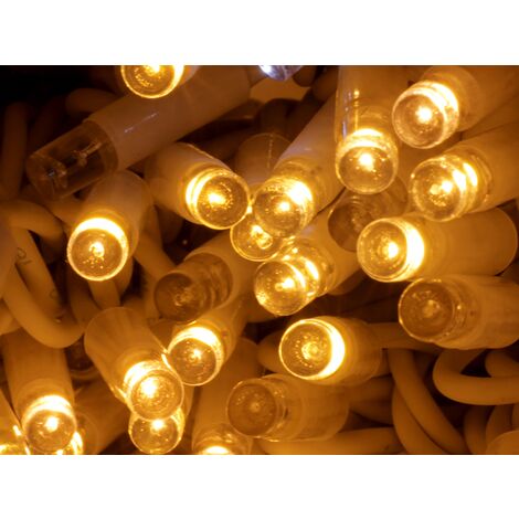 Crylight Stringa Serie 100 Luci Di Natale A Led Bianco Caldo Catena Da