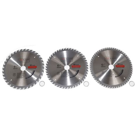 Circular Saw Blades 160mm X 20mm TCT Tungsten Carbide Teeth 36 48 And