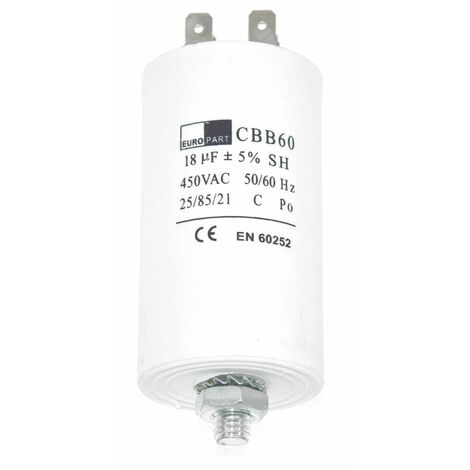 Universal Uf Microfarad Appliance Motor Start Run Capacitor