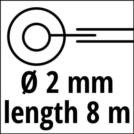 Einhell Bobine De Fil De Rechange Pour Coupe Bordures Fil Nylon