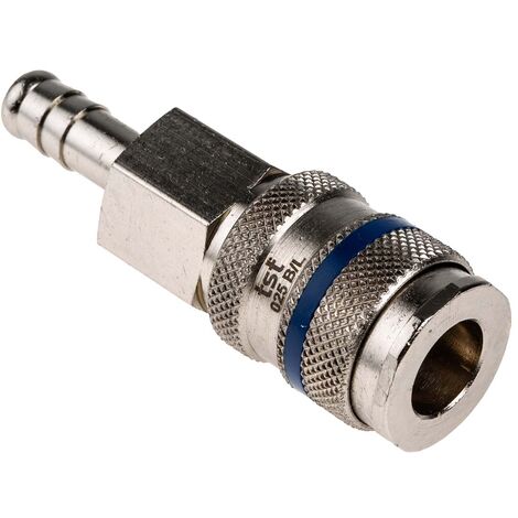 Raccord rapide pneumatique RS PRO Tuyau cannelé vers Mâle 8mm en Acier