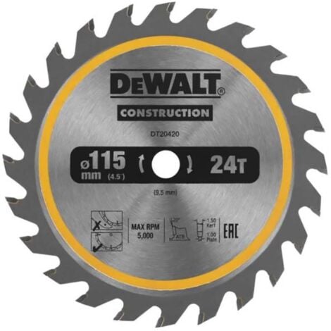 Lame De Scie Circulaire Dewalt Dents Par Pouce Mm Mm X