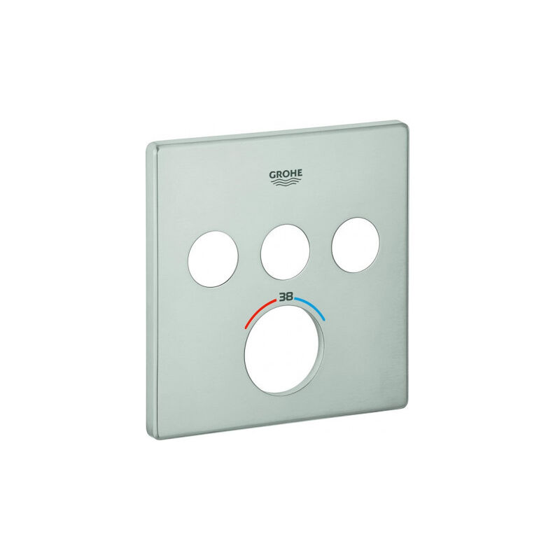 Rosace Grohe Pour Smartcontrol Up Thm Carr Avec Asv Acier