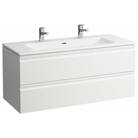 Laufen Pro S Lavabo Avec Meuble Sous Vasque Tiroirs Trous Pour