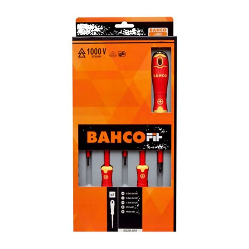 Tournevis Isol S Manche Bicomposant Rect Ph Ph Bahco Pcs B