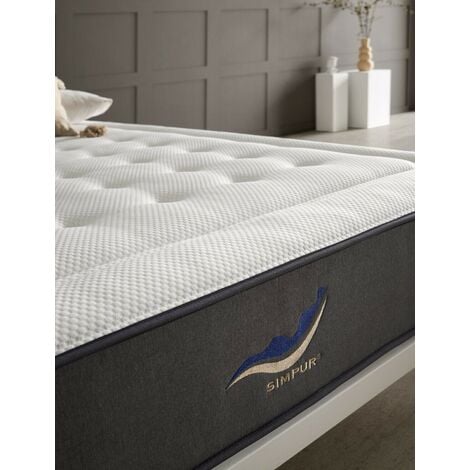 Matelas 140x190 ressorts ensachés exclusive sport SIMPUR RELAX