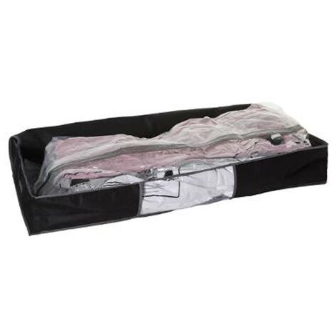 Sac De Rangement Compresseur Lit Cm Gris