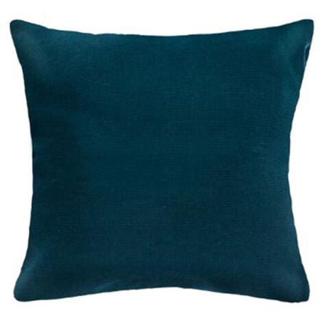 Coussin D Co D Houssable Tuft X Cm Bleu