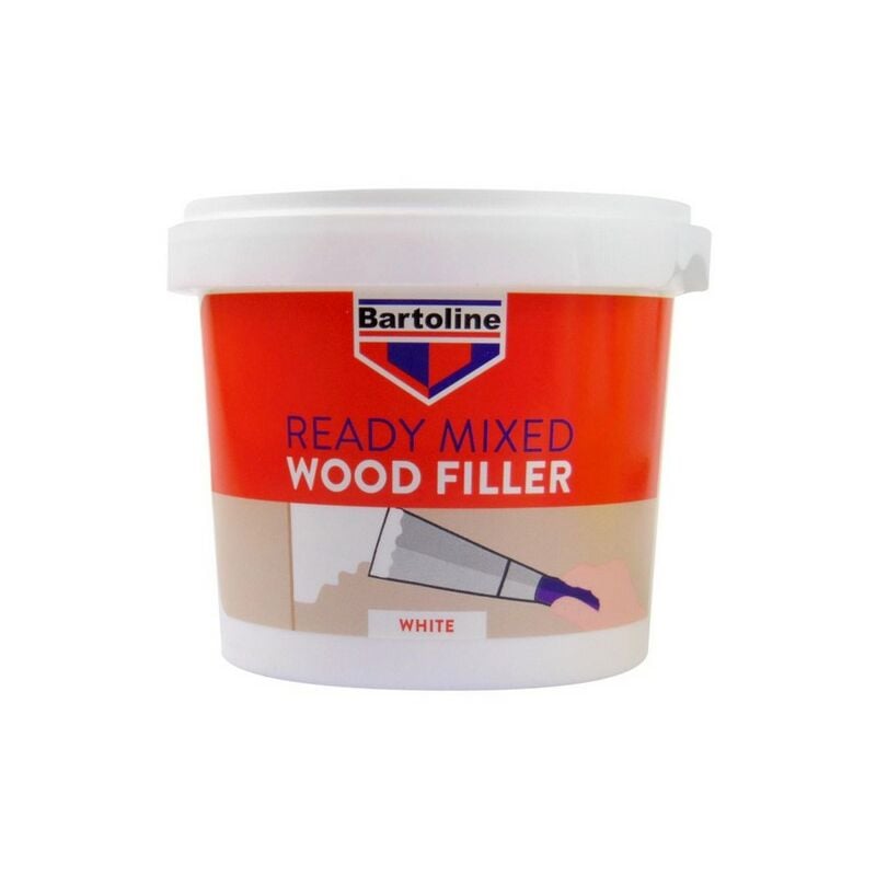 Bartoline Wood Filler White Tub 1Kg