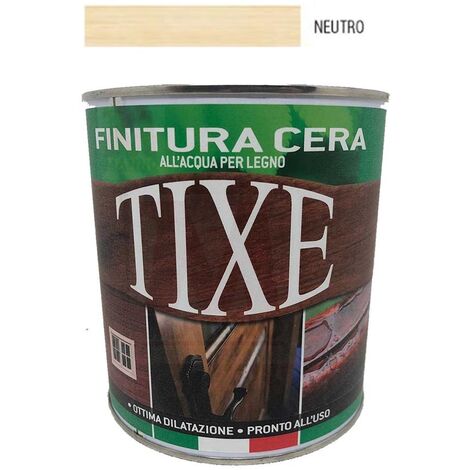 Effetto Cera All Acqua Impregnante Cerato Per Legno 2 5 Lt Tixe Colore