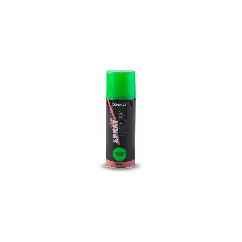 Peinture Acrylique En Spray Vert Fluo 200ml