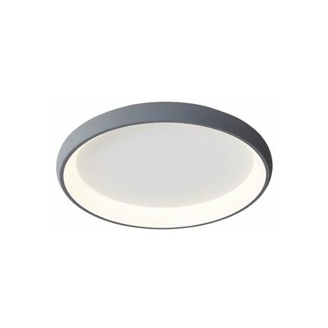 Plafoniera LED Rotonda Simola 46W 4000K Grigio