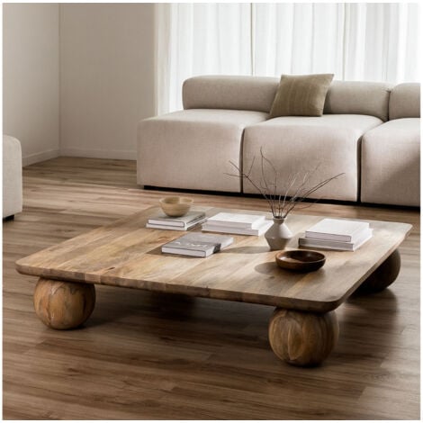 SKLUM Couchtisch Aus Mangoholz Anvers Mango Holz