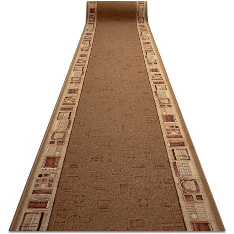 Alfombra De Pasillo Con Refuerzo De Goma Jena Beige Cm Beige X Cm