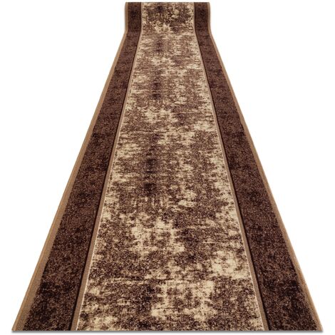 Alfombra De Pasillo Con Refuerzo De Goma 100 Cm STARK Beige Beige