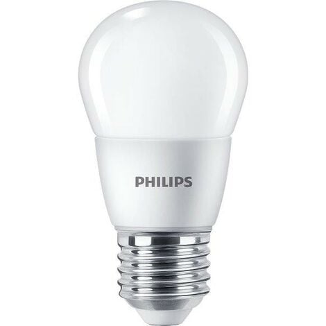 Lampadina A Led Philips Sfera W E K Luce Calda