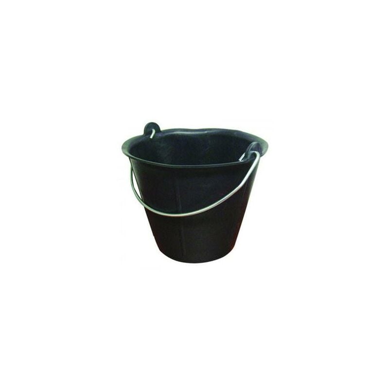 Cubo Pl Stico Negro Rubi Kanguro 12 L