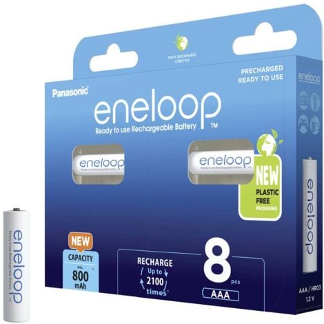 Eneloop Eneloop Hr Pile Rechargeable Lr Aaa Nimh Mah V Pc S