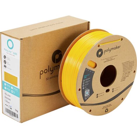 Polymaker Pe Polylite Filament Abs Inodore Mm G Jaune