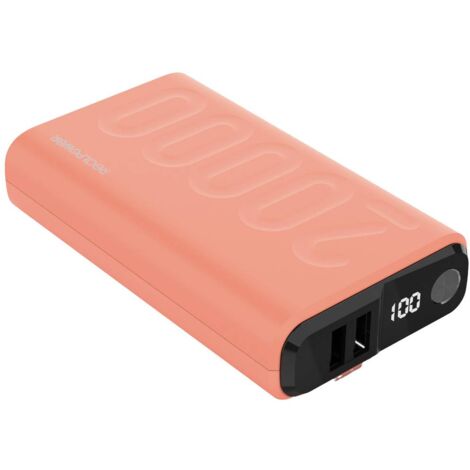 RealPower PB 20000 Power Pack Powerbank batterie supplémentaire 20000