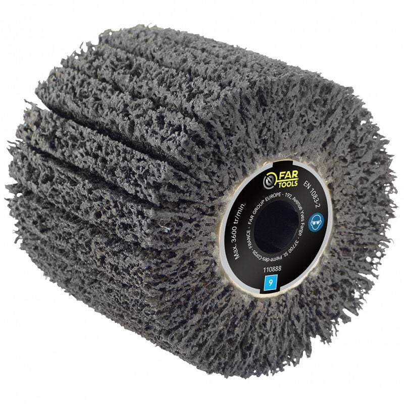 Brosse Carbure De Silicium Pour Decapage Ultra Fort Metal Derouillage