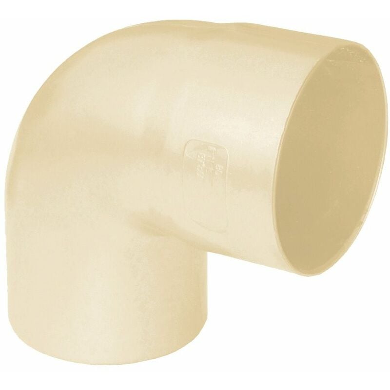 Coude Pvc Mf Pr Tube Paisseur Mm Sable First Plast