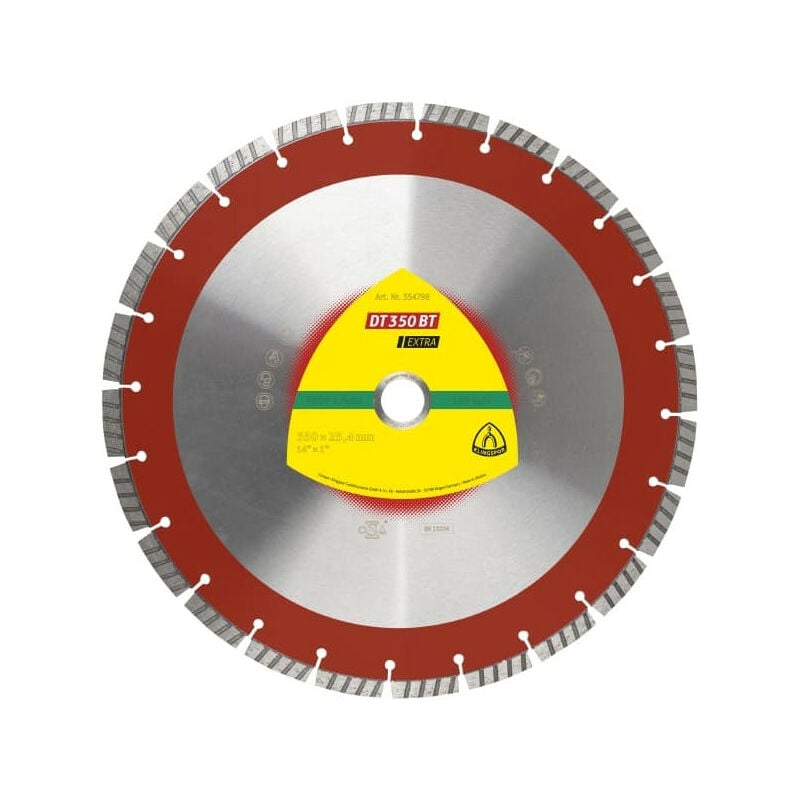 Disque à tronçonner diamantés DT extra DT 350 BT S 300 X 2 8 X 20 mm