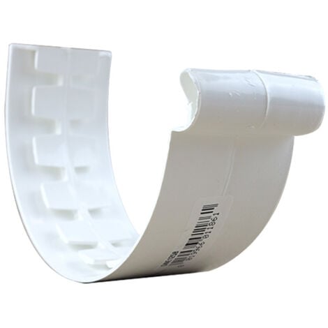 Jonction à coller PVC 25 demi ronde blanc First Plast