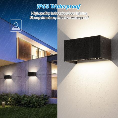 GROOFOO 4 Pièces 24W Appliques Murales Interieur LED 4000K Natural avec