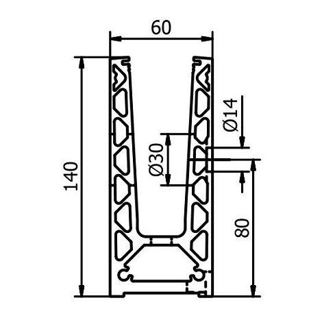 Qualite Francaise Profil Aluminium Anodis Fixation L Anglaise