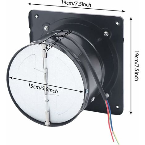 Ventilateur Axial Industriel De W Mont Au Mur Tr Min