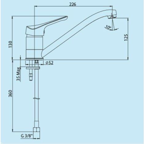 M Langeur D Vier De Cuisine Avec Bec Orientable Piralla Ariel