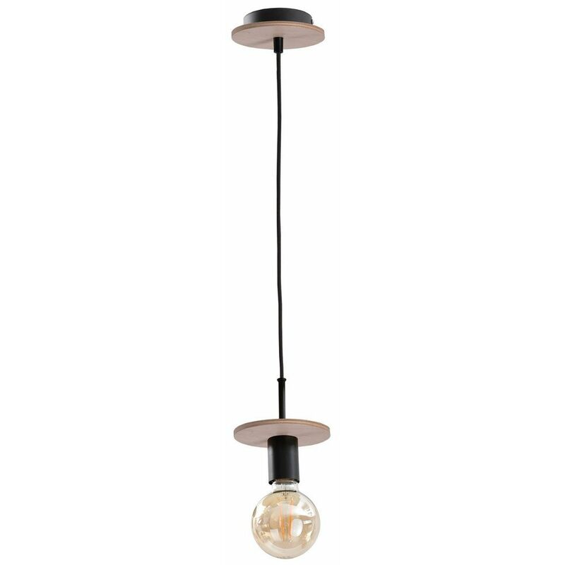 Keter Lighting L Mpara De Techo Colgante Saturn Slim Natural