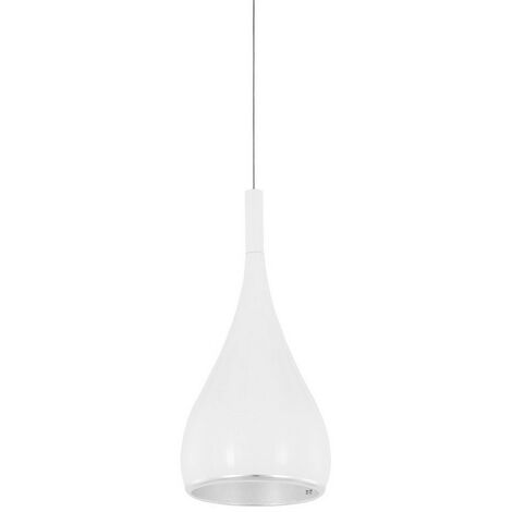 Italux Anon White L Mpara Colgante Moderna De Cromo Blanco Luz Con