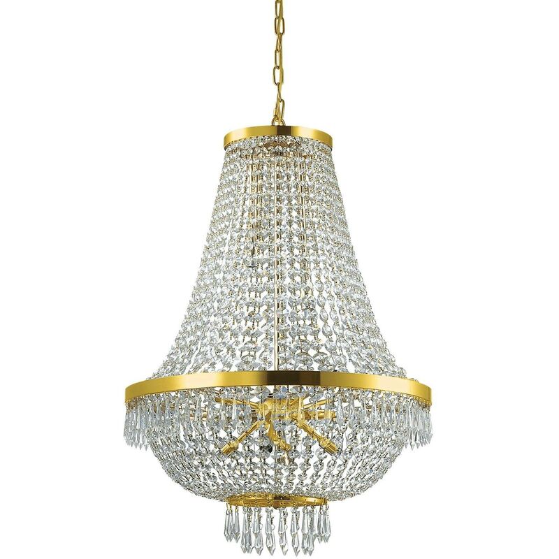 Ideal Lux Caesar Licht Pendelleuchte Gold G