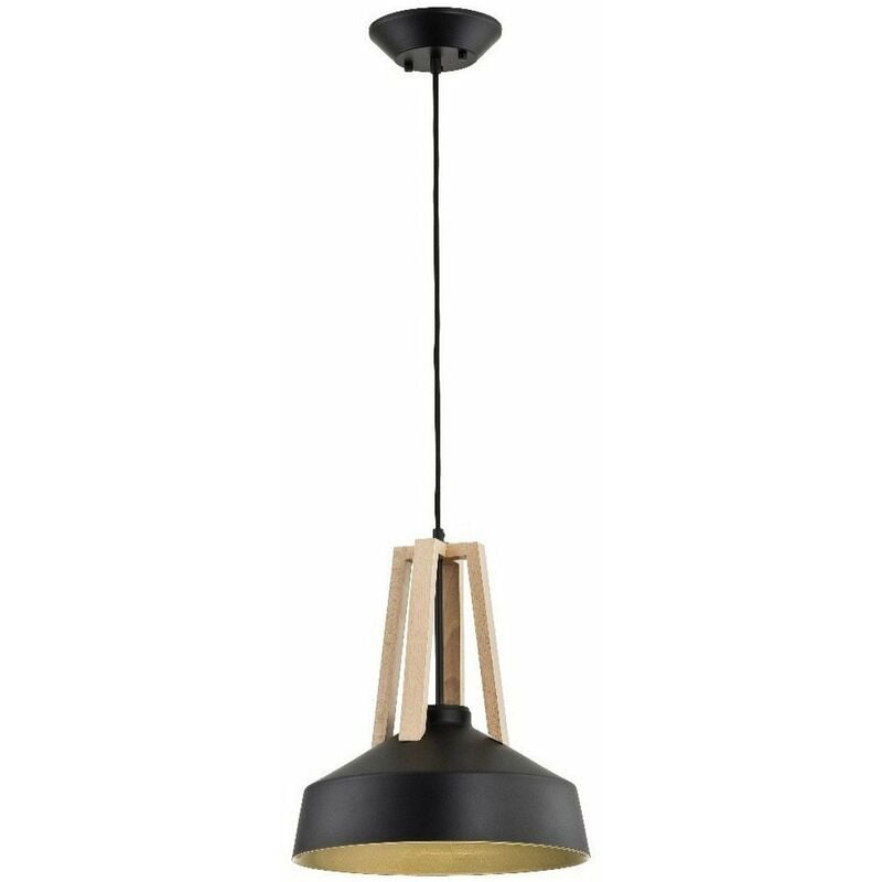 Keter Lighting Trix Dome Pendel Deckenleuchte Schwarz Cm X E