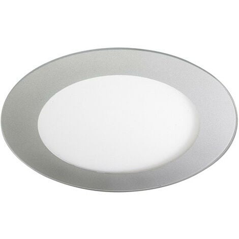 Cristal Novo Lux LED Faretto Da Incasso Downlight Rotondo 6W Grigio