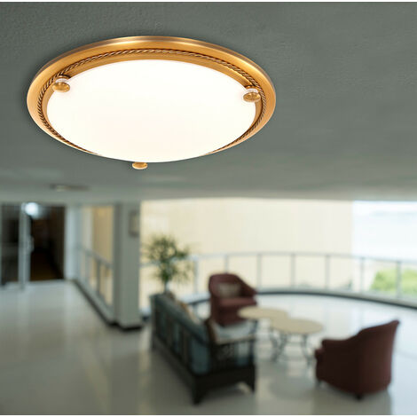 Sienna Ceiling And Wall Bowl Plafoniera Semi Filo Bronzo Spazzolato