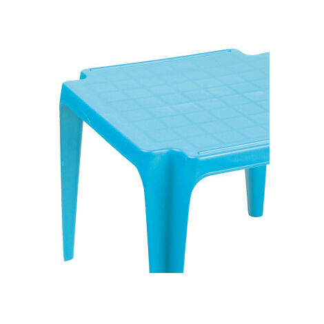 Table De Jardin Pour Enfant Plastique Bleu