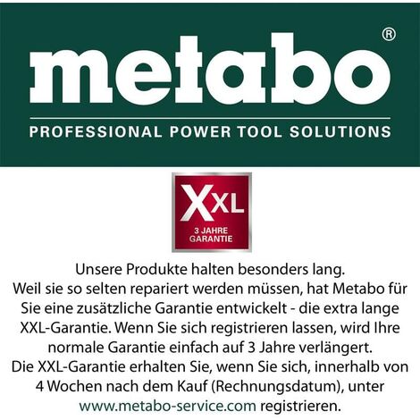 Metabo Bands Ge Bas Precision Wnb W Inklusive Untergestell