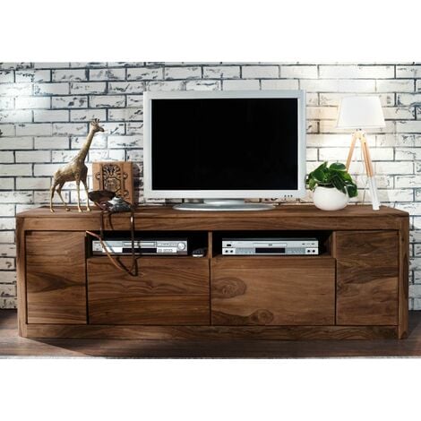 Meuble TV 178x40 Palissandre teinté Smoked cherry TORONTO 121