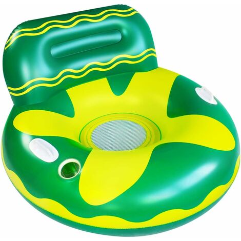 Cama Flotante Inflable De PVC Flotante Para Piscina Hamaca De Agua