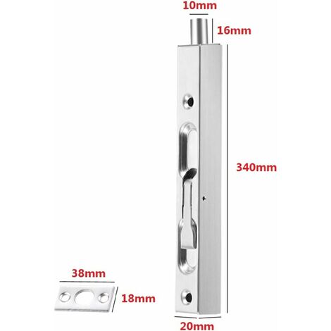 Norcks Loquets Et Verrous De Portes Boulon De Porte Dissimul En